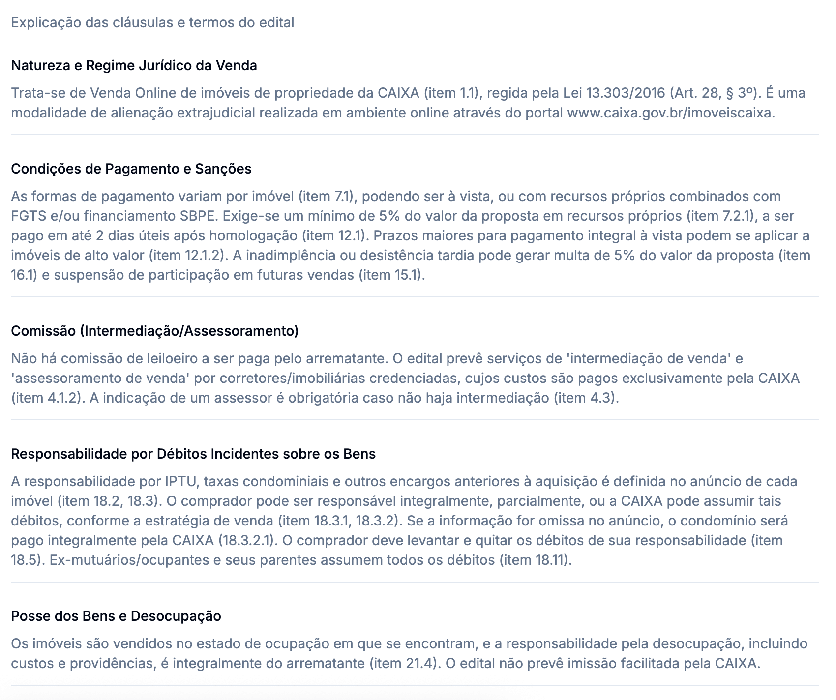 Análise Técnica de Claúsulas Críticas Análise Técnica de Claúsulas Críticas